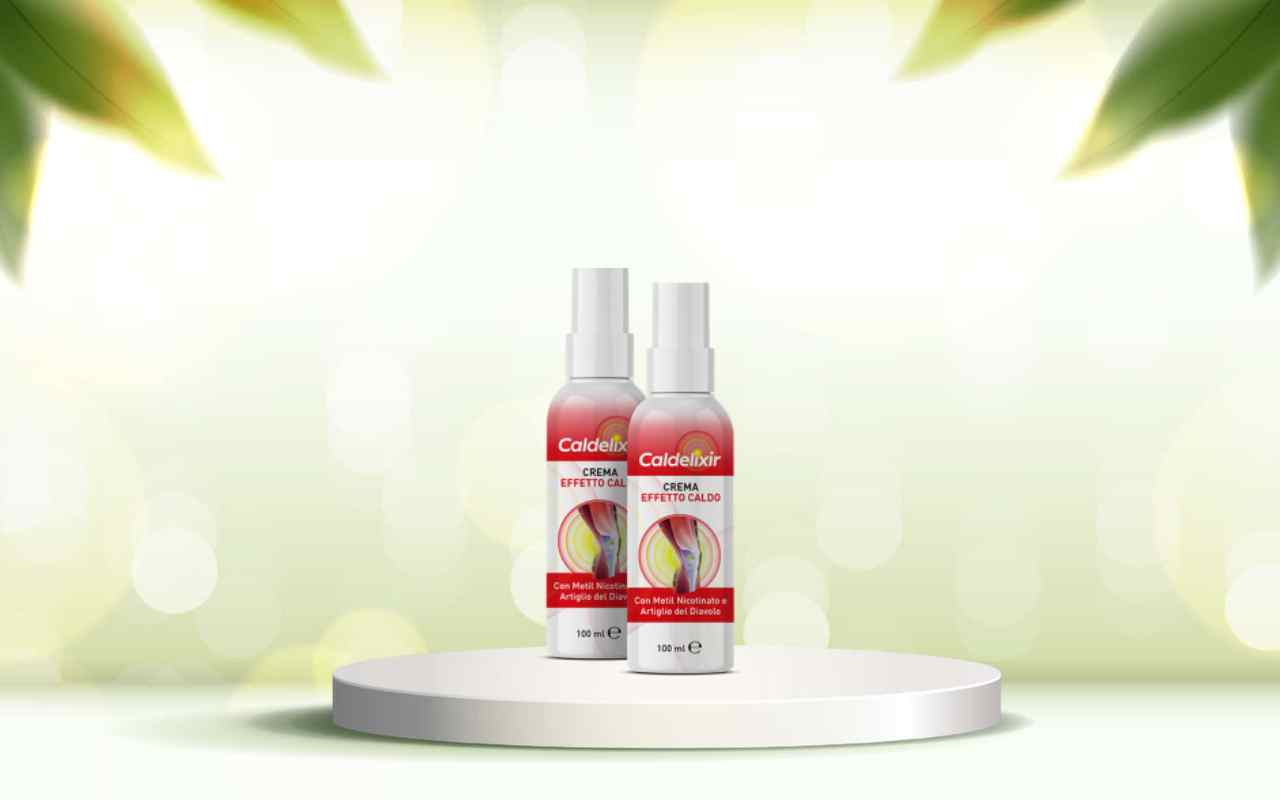 Prova Caldelixir: la crema riscaldante che elimina dolori e rigidità in pochi minuti
