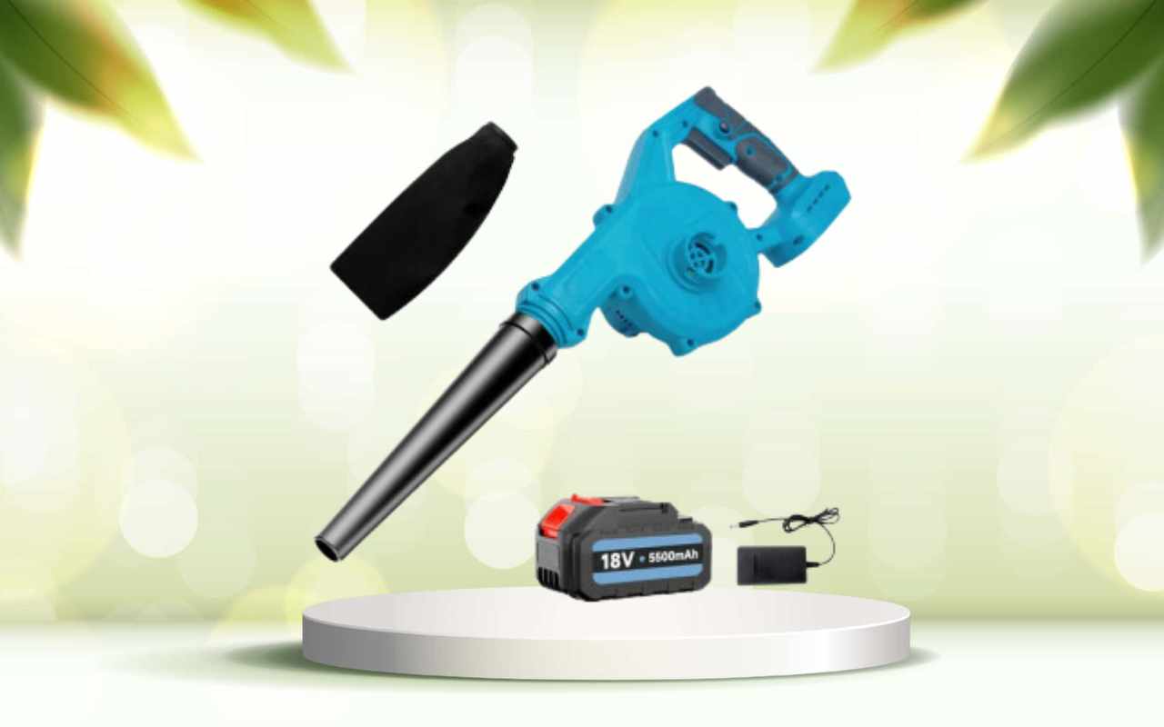 Scopri il soffiatore ad aria 2-in-1: pulizia facile e veloce, senza fili!