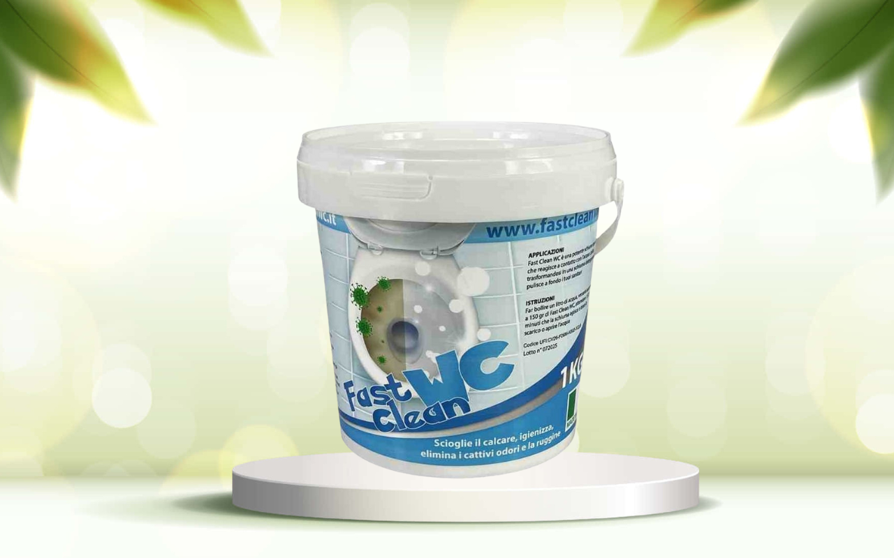 Scopri come ottenere un WC splendente senza fatica con Fast Clear WC biologico